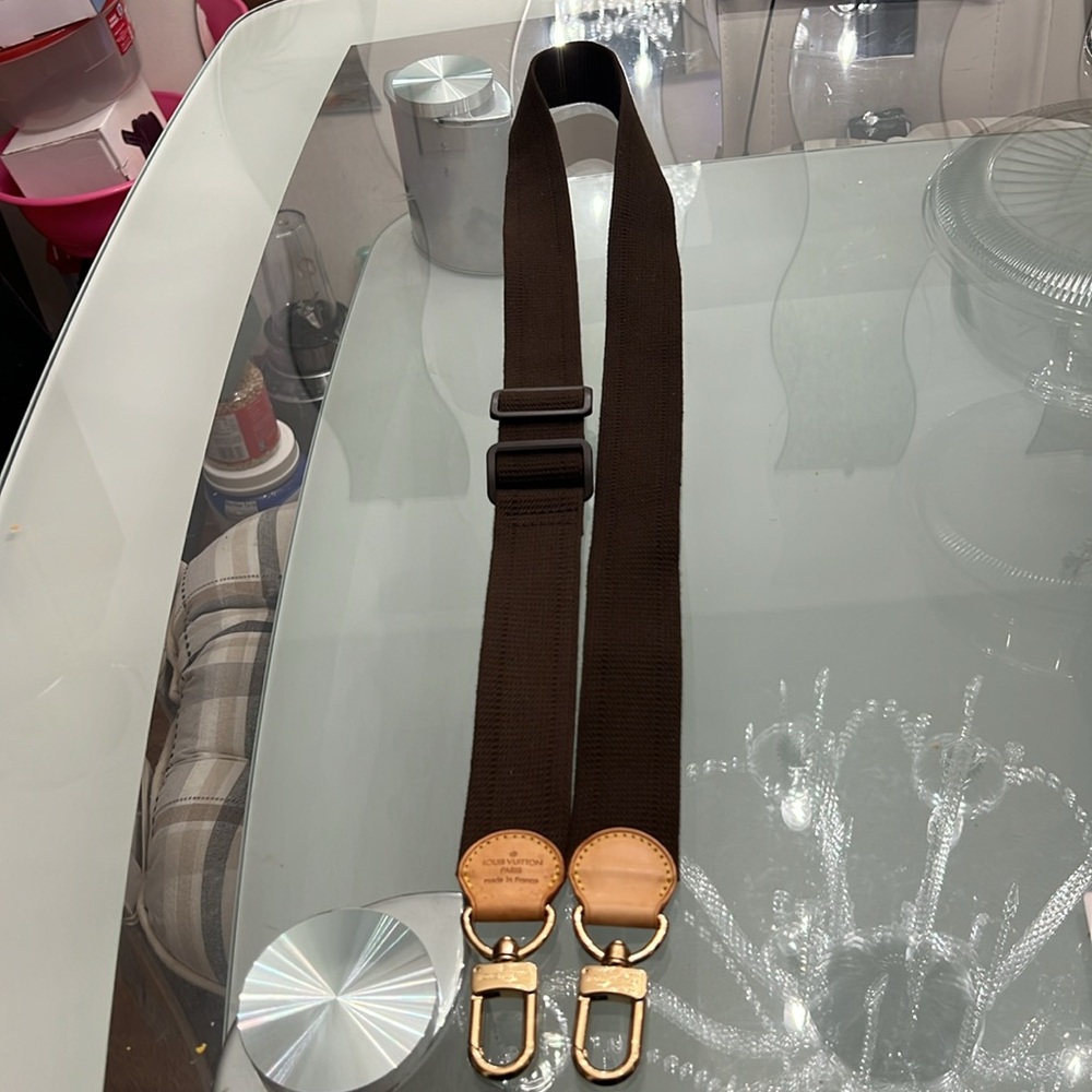 Authentic Louis Vuitton strap! for keepalls or tote or purses it’s adjustable!! - Picture 2 of 7